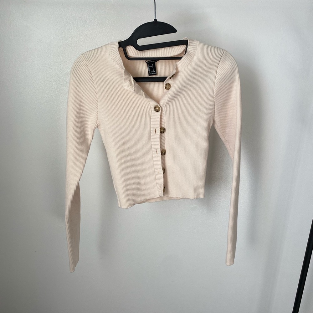 cream sweater